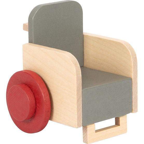 small foot Holzfiguren Familie mit Rollstuhl