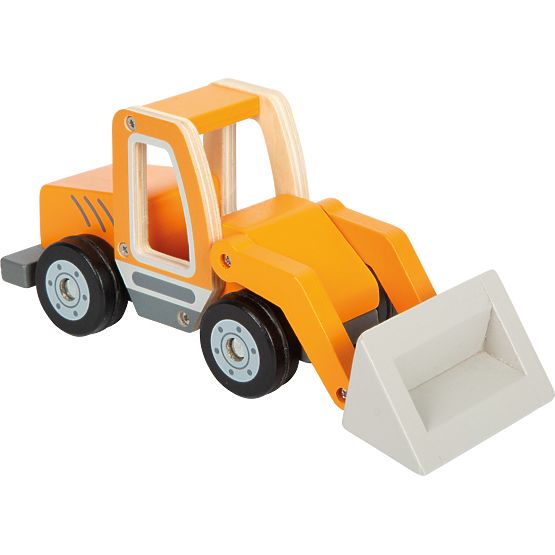 small foot Holzlader mit Schaufel