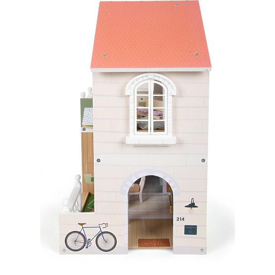 small foot Holzpuppenhaus mit Terrasse