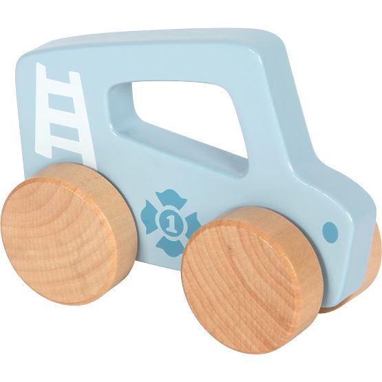 small foot Holzschiebeauto Blau