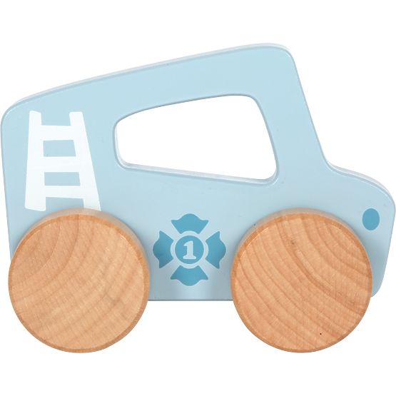 small foot Holzschiebeauto Blau