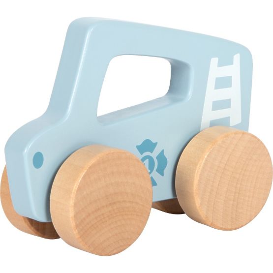 small foot Holzschiebeauto Blau