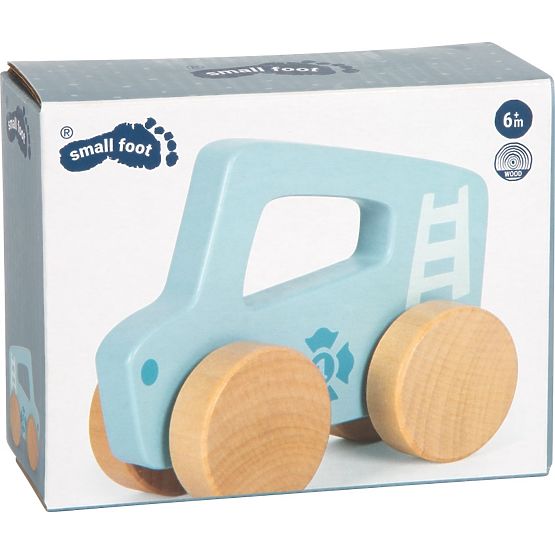small foot Holzschiebeauto Blau