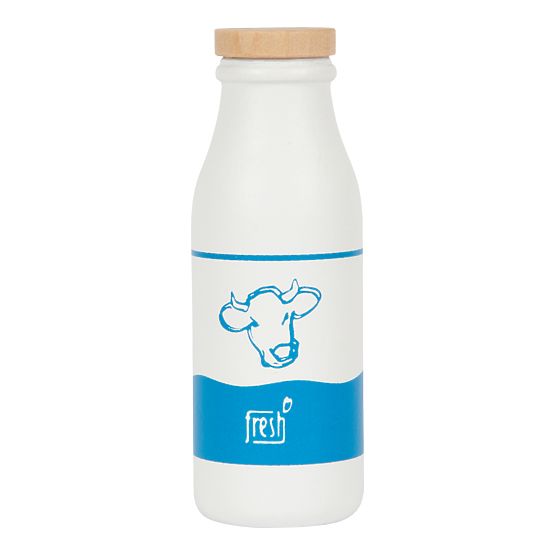 small foot Holztransportkiste mit Milchflaschen Fresh