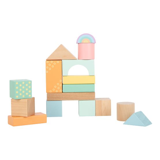 Small Foot Holzwürfel Pastell 50 Stk