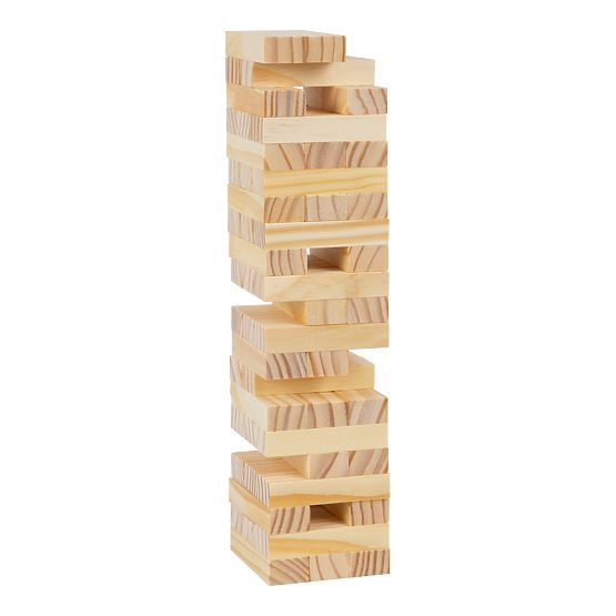 Small Foot Natürliches Jenga-Spiel aus Holz