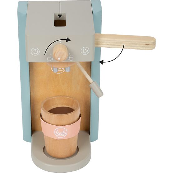 small foot Kaffeemaschine mit Zubehör Tasty