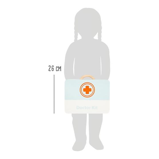 Small Foot Kinderarztkoffer für kleine Zahnärzte 2 in 1