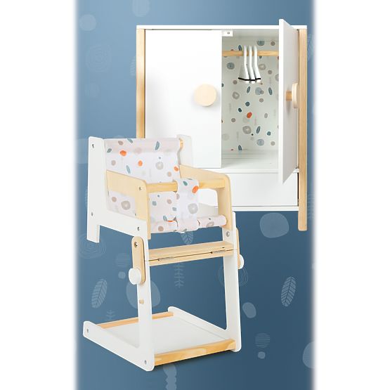 small foot Multifunktionaler Puppenstuhl Little Button