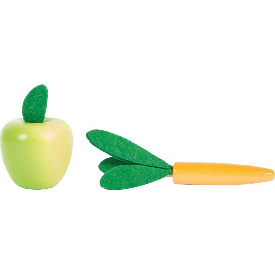 small foot Pferdepflege-Set mit Tasche rot