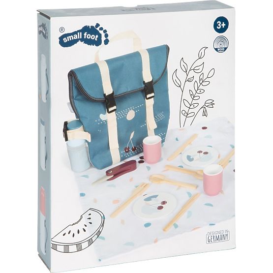 small foot Picknickrucksack mit Zubehör Tasty