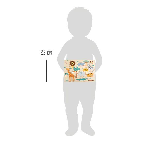 Small Foot Insert Holzpuzzle Safari