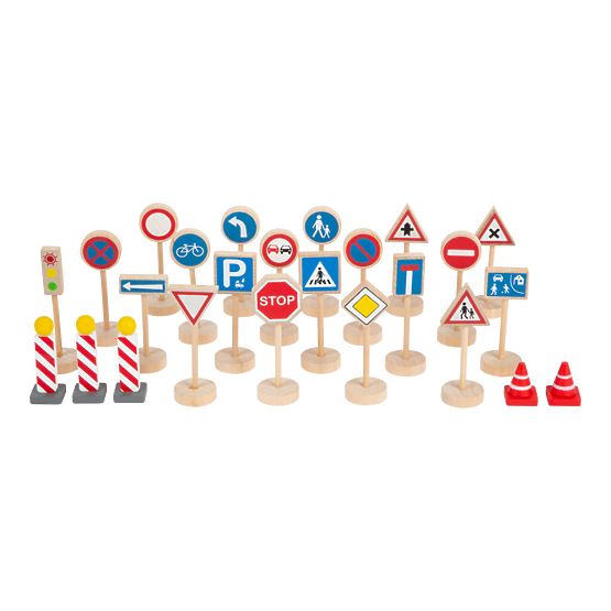 small foot Verkehrsschilder Set 25 Teile
