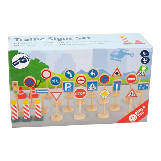 small foot Verkehrsschilder Set 25 Teile