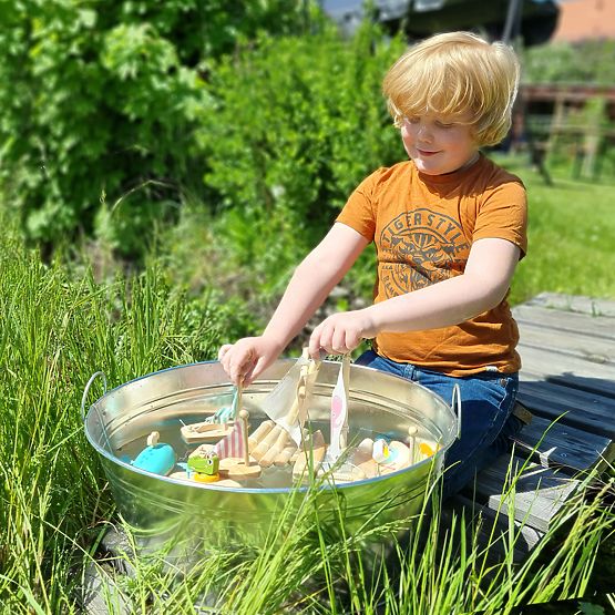 small foot Wasserspielzeug - Floß Walross