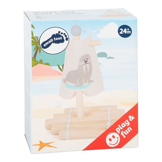 small foot Wasserspielzeug - Floß Walross