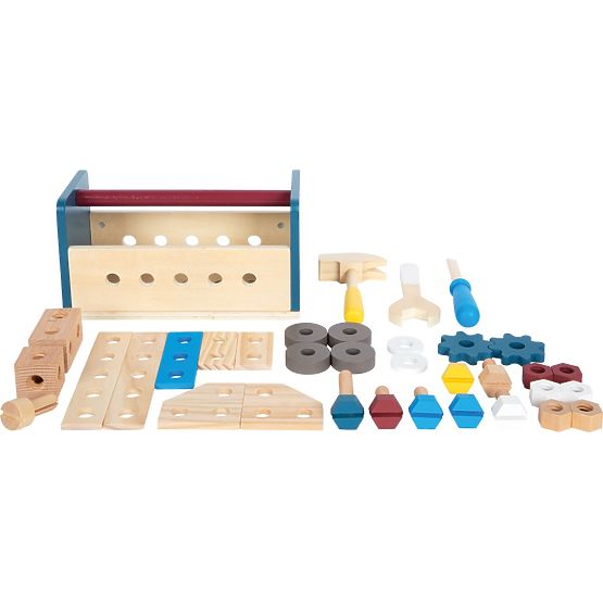 small foot Werkbank und Werkzeugkiste 2 in 1 Workshop