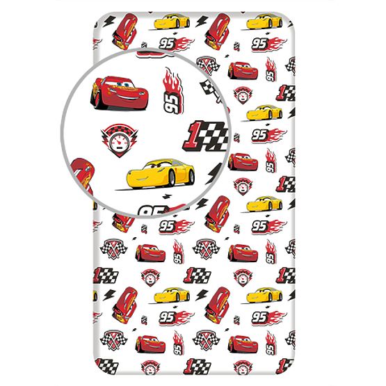 Spannbettlaken Cars 3 
