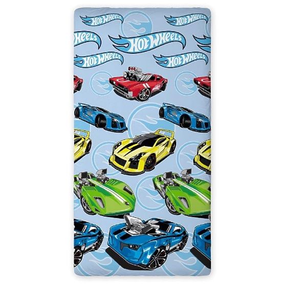 Spannbetttuch Hot Wheels 01