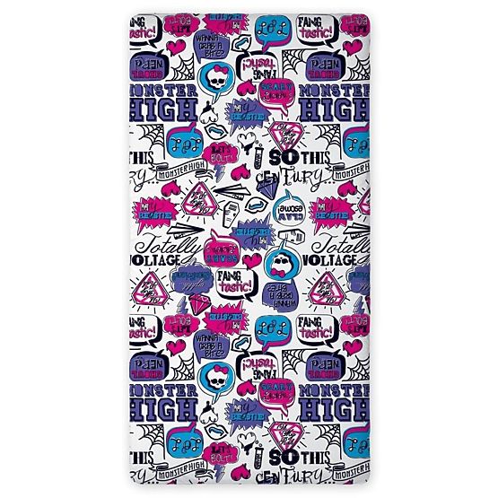 Spannbetttuch Monster High