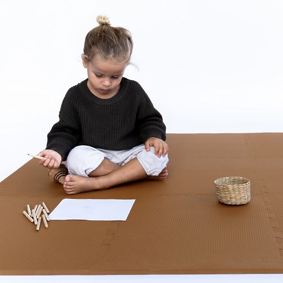 Spielmatte TODDLEKIND 130 x 130 cm – Kamel