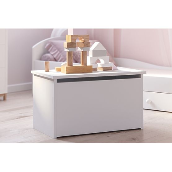 Spielzeugtruhe Daria weiß