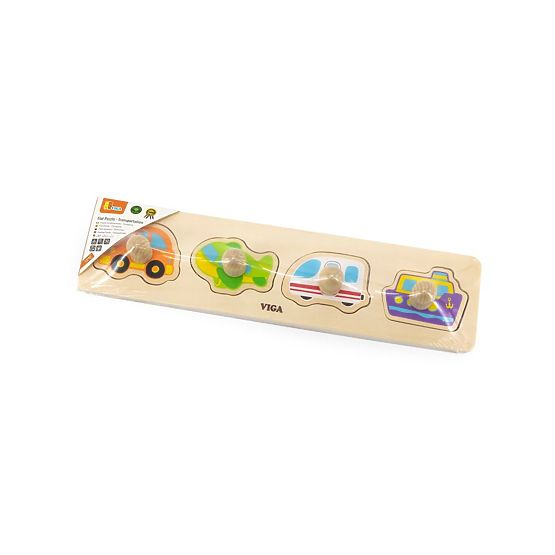 Steckpuzzle mit Griffen Fahrzeuge
