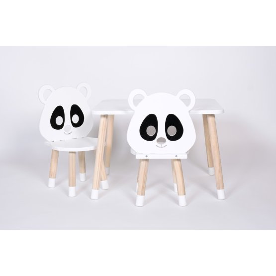Set aus Couchtisch und Stühlen - Panda