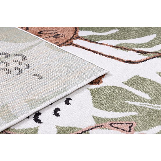 Teppich FUN Flami für Kinder, Flamingos Creme