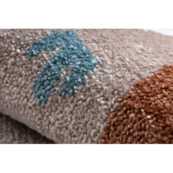 Teppich FUN Kittens für Kinder, Katzen beige