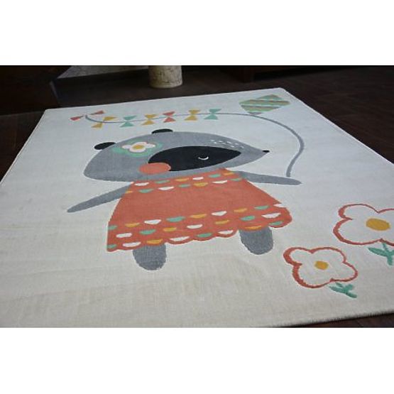 Teppich PASTEL 18403/063 - Maus cremefarben