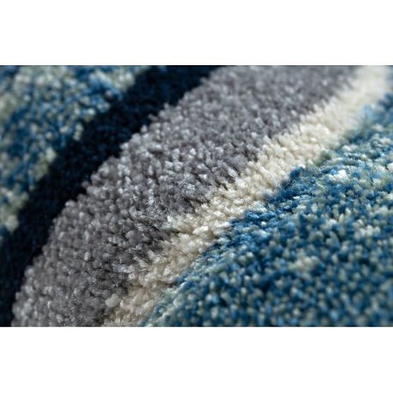 Teppich PETIT HUBSCHRAUBER, FLUGZEUGE, blau