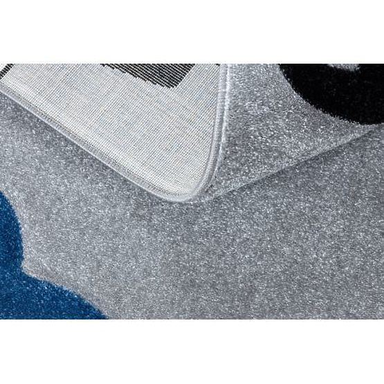 Teppich PETIT TOYS SPIELZEUG AUTOS grau