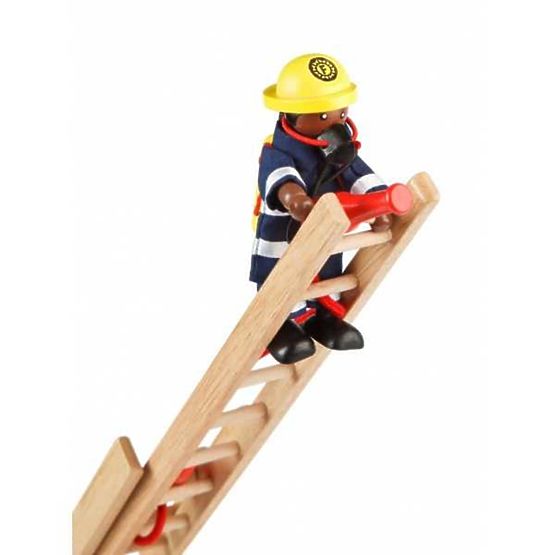 Tidlo Holzfiguren von Feuerwehrmännern