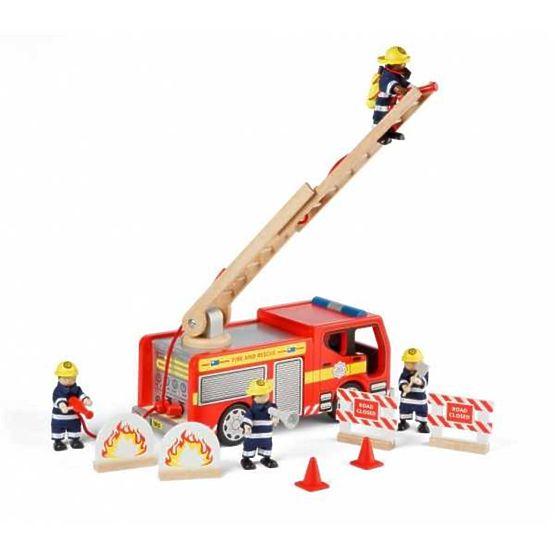 Tidlo Holzfiguren von Feuerwehrmännern