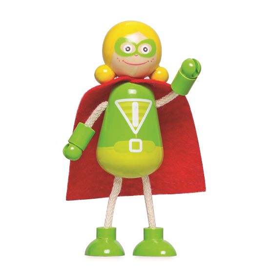 Tidlo Holzfiguren Superhelden