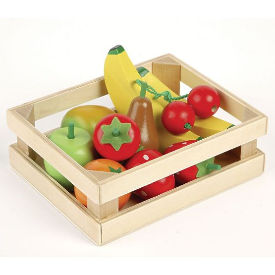 Tidlo Holzkiste mit Obst