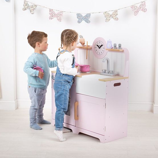 Tidlo Holzspielküche Country Rosa