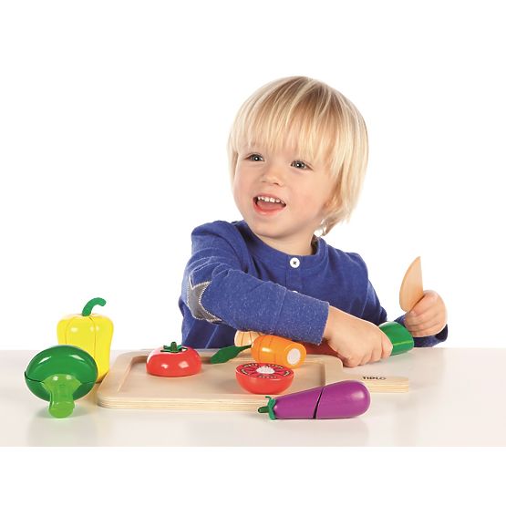 Tidlo Schneidebrett mit Gemüse