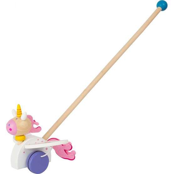 Tier an einer Stange ziehen - Luna Einhorn
