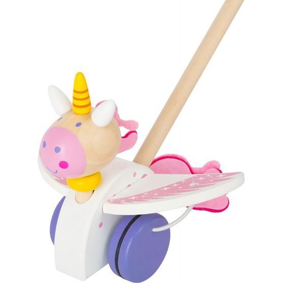 Tier an einer Stange ziehen - Luna Einhorn
