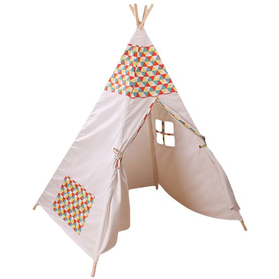Tipi Indianer mit Kissen