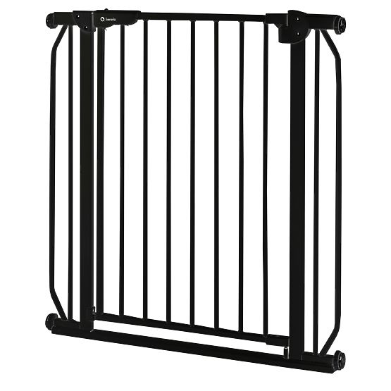 Tür-/Treppensicherheitsbarriere – schwarz
