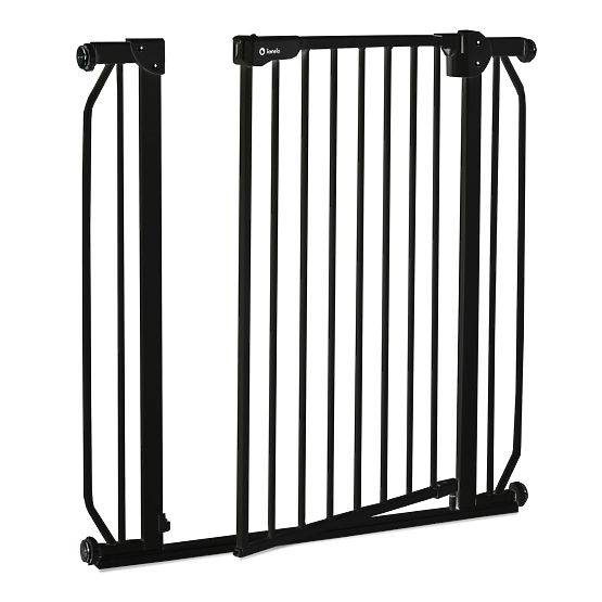 Tür-/Treppensicherheitsbarriere – schwarz