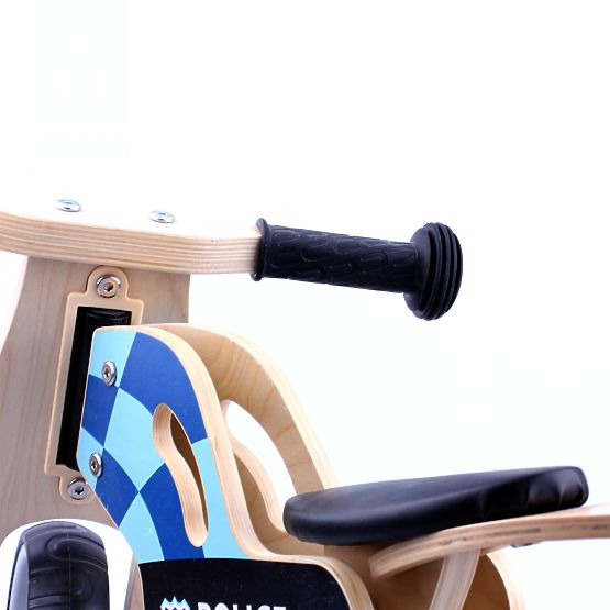 Türsteher aus Holz - Polizei