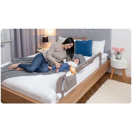 Universelles Bettgitter – grau