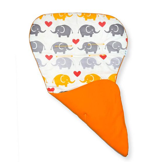 Unterlage für Kinderwagen GADEO Jumbo - Orange