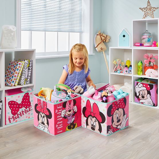 Aufbewahrungsbox 4er Set - Minnie Mouse