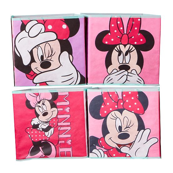 Aufbewahrungsbox 4er Set - Minnie Mouse