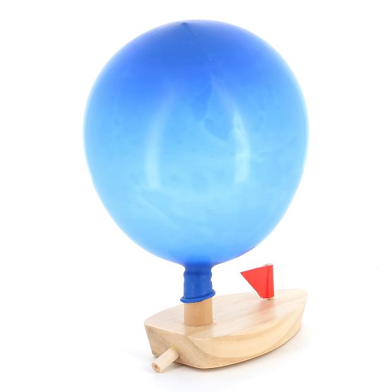 Vilac Boot mit Ballonantrieb